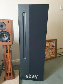 Apogee Centaurus Hi Fi speakers, floor standing, Black, unmarked condition