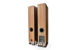 Argon Audio Fenris A55 Walnut Active Bluetooth Floorstanding Speakers Pair