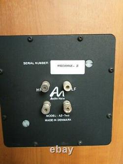 Audio note AZ2 Floorstanding valve amp speakers / 93db