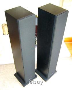 Audiophile B&W 684 S2 Speakers System in Black MINT- Free quality Bi-wires