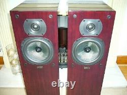 Audiophile QUAD 21L 2-Way Floor standing Speakers System Made in England