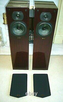 Audiophile QUAD 21L 2-Way Floor standing Speakers System Made in England