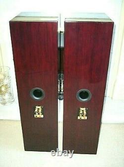 Audiophile QUAD 21L 2-Way Floor standing Speakers System Made in England