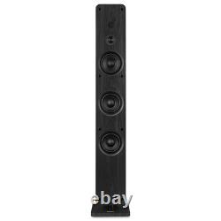 Audizio ARCO Active/Passive Floor Standing Speakers Tower Loudspeakers Black