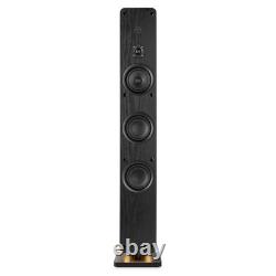 Audizio ARCO Active Powered Bluetooth Floor Standing HiFi Tower Speaker Black