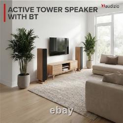 Audizio ARCO Active Tower Speaker Light Wood