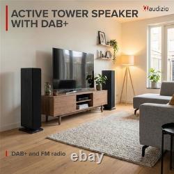 Audizio ARCO Active Tower Speaker with DAB Black