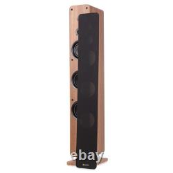 Audizio ARCO Pair Passive Floor Standing Tower Speakers Dark Wood