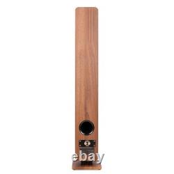 Audizio ARCO Pair Passive Floor Standing Tower Speakers Dark Wood