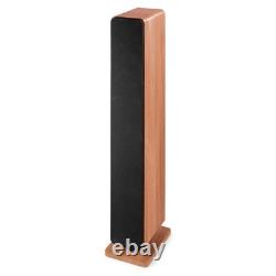 Audizio ARCO Pair Passive Floor Standing Tower Speakers Dark Wood