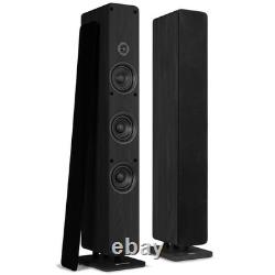Audizio ARCO Passive Floor Standing HiFi Tower Speakers Black
