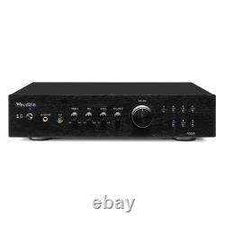 Audizio Toledo Bluetooth Record Player Hi-Fi System with Floor-Standing Speakers