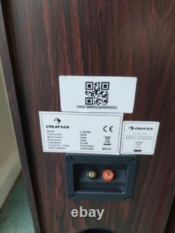 Auna Line 766-WN Floorstanding Speakers (Pair) Walnut Finish