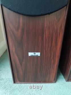 Auna Line 766-WN Floorstanding Speakers (Pair) Walnut Finish