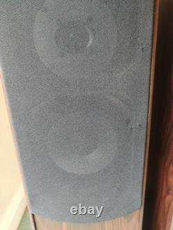 Auna Line 766-WN Floorstanding Speakers (Pair) Walnut Finish