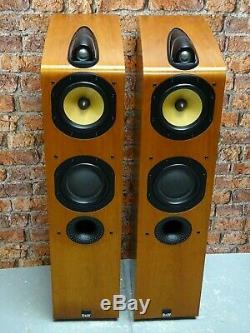 BOXED! Pair Of Bowers & Wilkins B&W 704 Cherrywood Floor Standing Loud Speakers