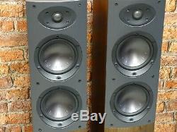 BOXED! Pair Of Mordaunt Short Aviano 6 Bi-Wire Floor Standing Loud Speakers