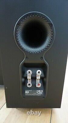 B&W 603 Floor Standing Speakers Soft black with 2 year warranty