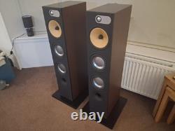 B&W 683 Floorstanding Speakers Original Plinths & Boxes Bowers & Wilkins HiFi