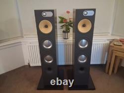 B&W 683 Floorstanding Speakers Original Plinths & Boxes Bowers & Wilkins HiFi