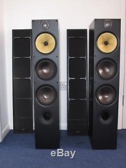 B&W 683 S2 Floorstanding Speakers Black Ash