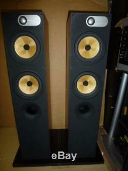 B&W 684 Audiophile British Floor Standing Speakers-Spiked-Superb Sound