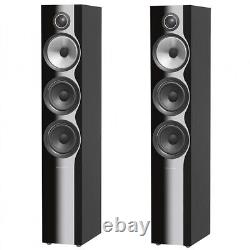 B&W 704 S2 Floorstanding speakers (Gloss Black) Original RRP £2,399.00