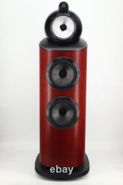 B&W 802 D4 Floorstanding Speakers Rosenut