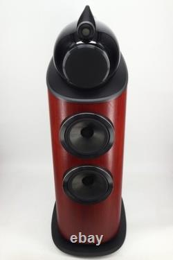 B&W 802 D4 Floorstanding Speakers Rosenut