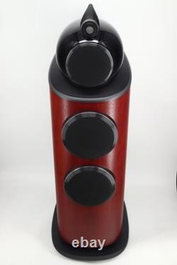 B&W 802 D4 Floorstanding Speakers Rosenut
