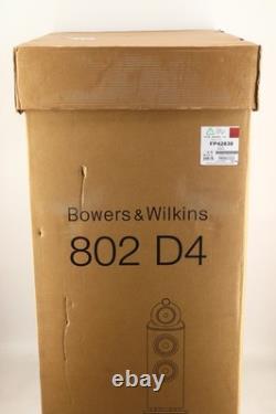 B&W 802 D4 Floorstanding Speakers Rosenut