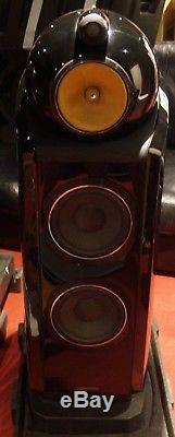 B&W 802 D Floorstanding Speaker Pair Gloss Black DNG-393