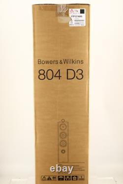 B&W 804 D3 Floorstanding Speakers, very good condition, box, 3 month warranty