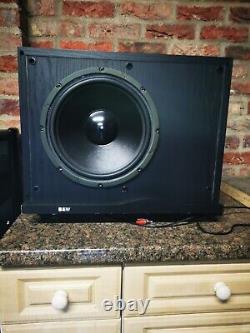 B&W ASW 1000 Active Subwoofer Plus Set of floor standing Speakers. All for £350