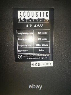 B&W ASW 1000 Active Subwoofer Plus Set of floor standing Speakers. All for £350