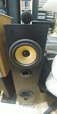 B&W (Bowers And Wilkins) P6 Floor Standing Hi-Fi Speakers in Black Ash