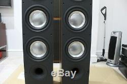 B&W Bowers & Wilkins 683 Floor standing Speakers bi-wire bass reflex
