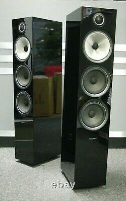 B&W (Bowers & Wilkins) 703 S2 Floorstanding Speakers in Gloss Black Preowned