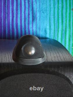 B&W (Bowers & Wilkins) 704 Floorstanding Speakers Pair Black Great Condition