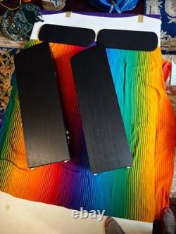 B&W (Bowers & Wilkins) 704 Floorstanding Speakers Pair Black Great Condition