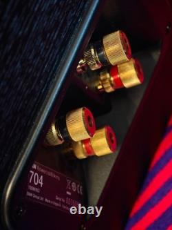 B&W (Bowers & Wilkins) 704 Floorstanding Speakers Pair Black Great Condition