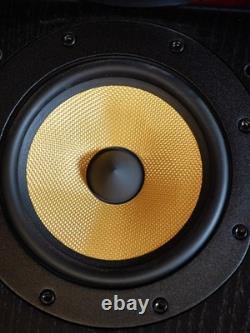 B&W (Bowers & Wilkins) 704 Floorstanding Speakers Pair Black Great Condition