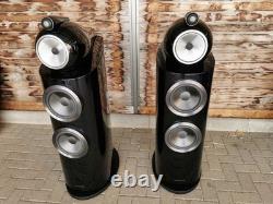B&W Bowers & Wilkins 802D3 802 D3 High End Floorstanding Speakers in Black