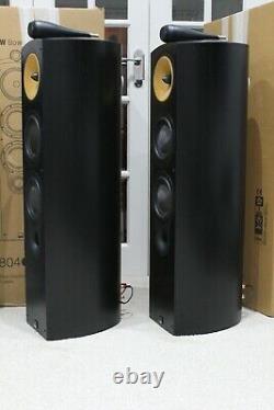 B&W Bowers & Wilkins 804S floor standing stereo loud speakers