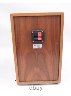B&W Bowers Wilkins DM12 Single Floor Standing Speaker Brown Vintage Genuine
