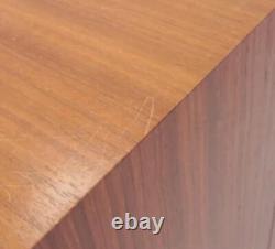 B&W Bowers Wilkins DM12 Single Floor Standing Speaker Brown Vintage Genuine