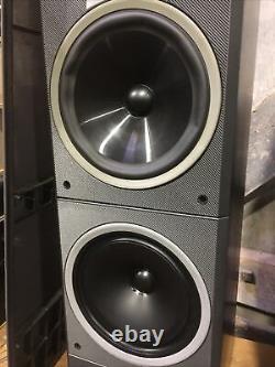 B&W Bowers Wilkins DM620 Floor Standing 100W 8 Ohms Speakers 600 Series DM 620i