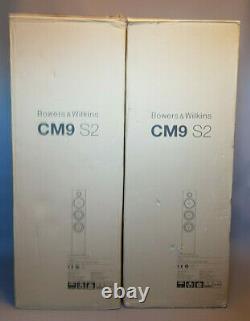 B&W Bowers and Wilkins CM9 S2 Floorstanding Speakers Boxed