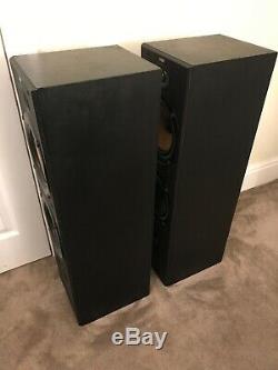 B&W Bowers and Wilkins DM603 150W Floor Standing Speakers System Black D1