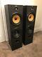 B&W Bowers and Wilkins DM603 150W Floor Standing Speakers System Black D2